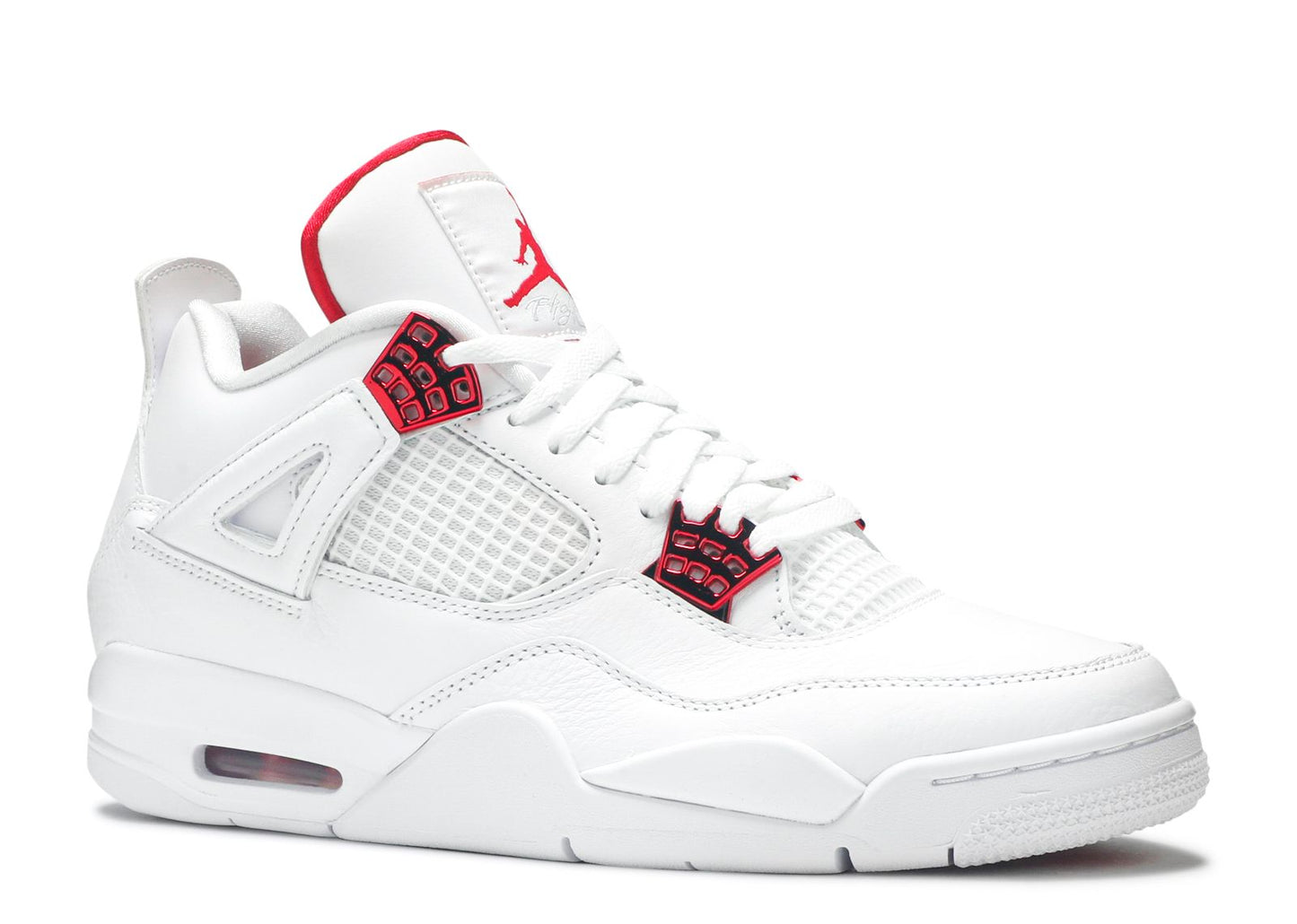 Air Jordan 4 Retro Metallic Red White University