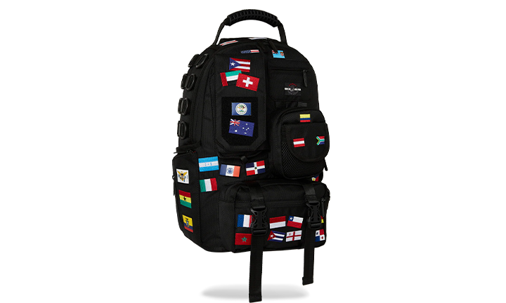 SPRAYGROUND JAMES FLAGS SPECIAL OPS CARGO BACKPACK