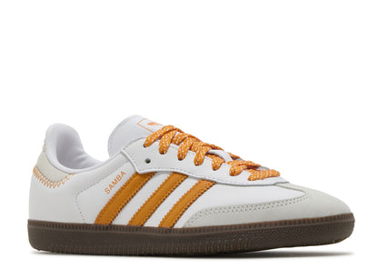 Adidas Samba OG Cloud White Orange