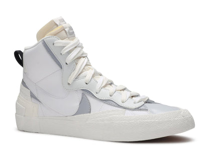 Nike Sacai Blazer High White Grey