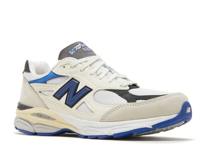 New Balance 990 V3 Made In USA Cream Blue