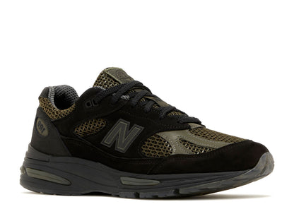 New Balance 991v2 MiUK Stone Island Black