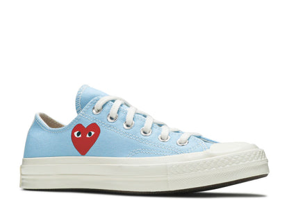 Converse Comme des Garçons Bleu Basse