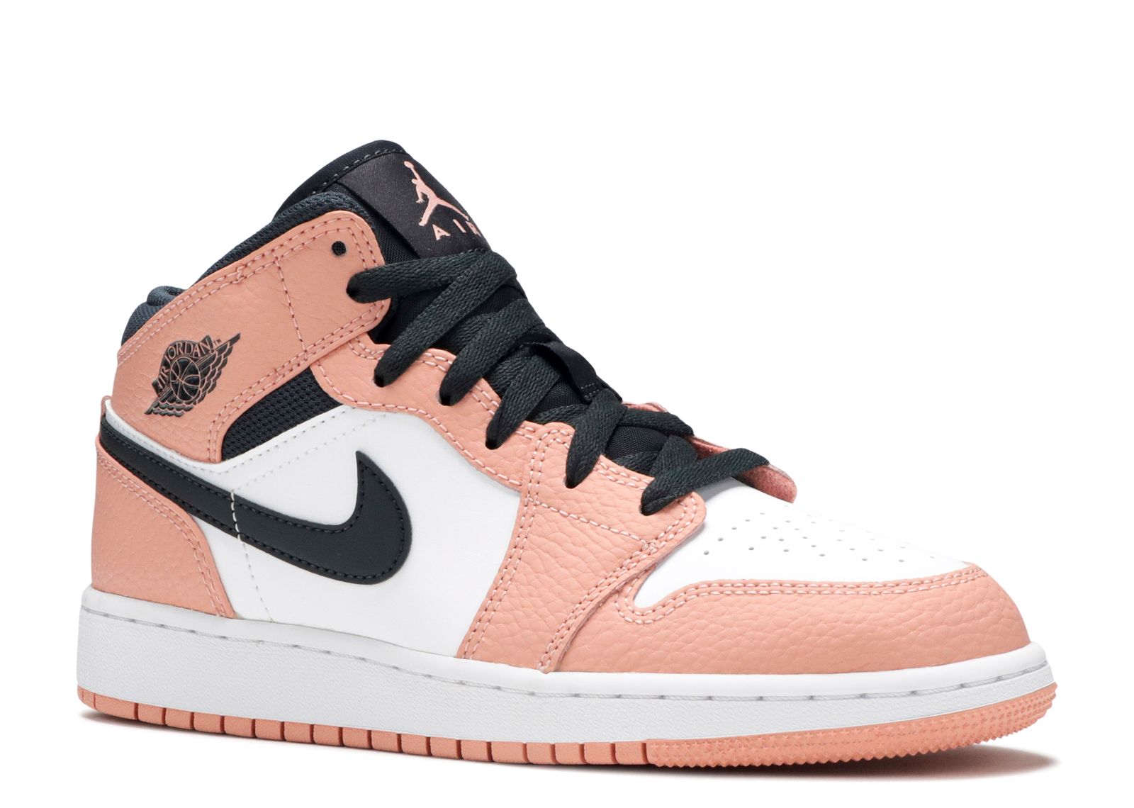 Air Jordan Mid Pink Quartz – Flower Kickz - Main Image