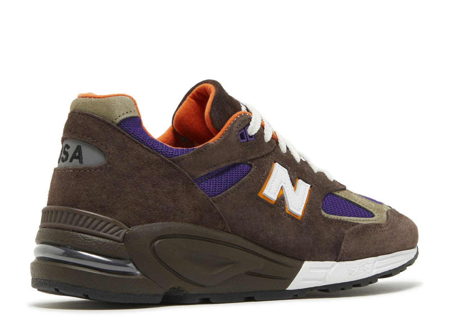 New Balance 990 V2 Made In Usa Brown Purple