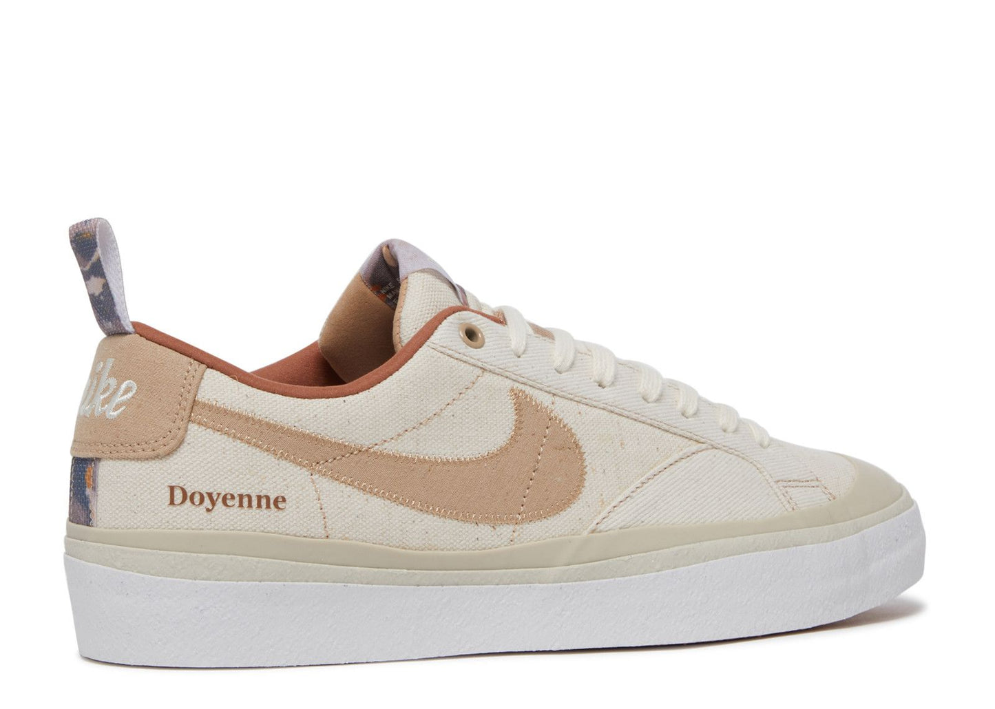 Nike SB Blazer Low QS Doyenne Skateboards Coconut Milk Rattan