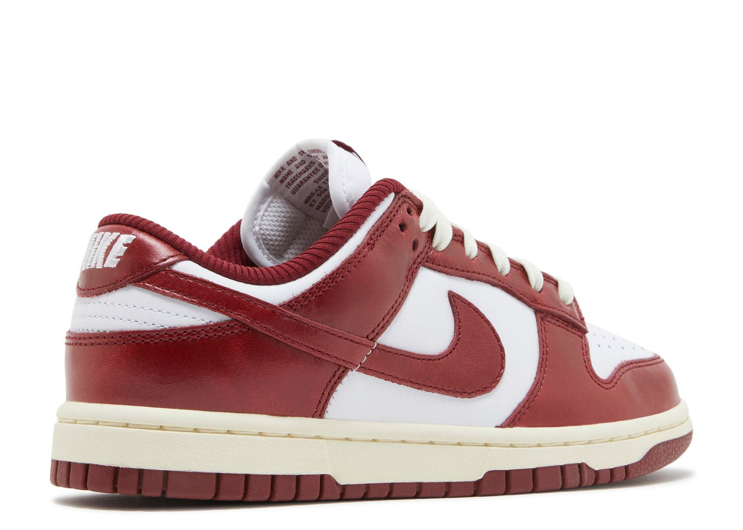 Nike Dunk Low PRM Vintage Team Red