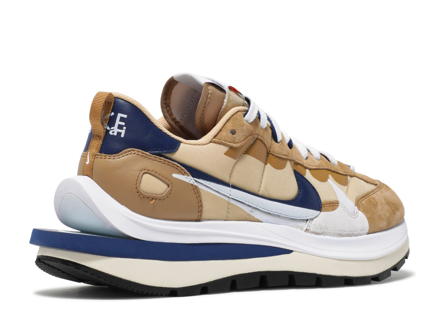 Nike Sacai Vaporwaffle Tan Blue Sesame