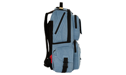 Sprayground Denim Shark Special OPS Backpack