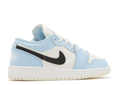 Air Jordan 1 Low Ice Blue Black