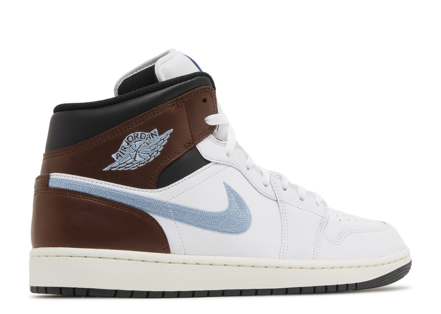 Air Jordan 1 Mid SE Brown Blue Grey