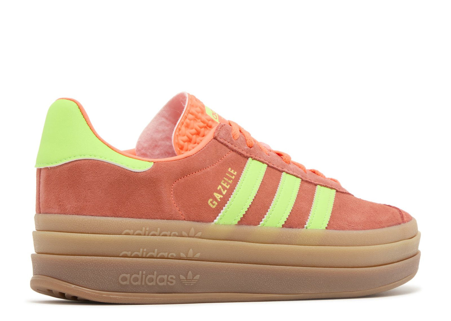 Adidas Gazelle Bold Solar Orange Solar Green