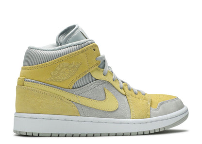 Air Jordan 1 Mid Mixed Textures Yellow