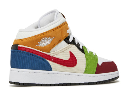 Air Jordan 1 Mid SE Patchwork