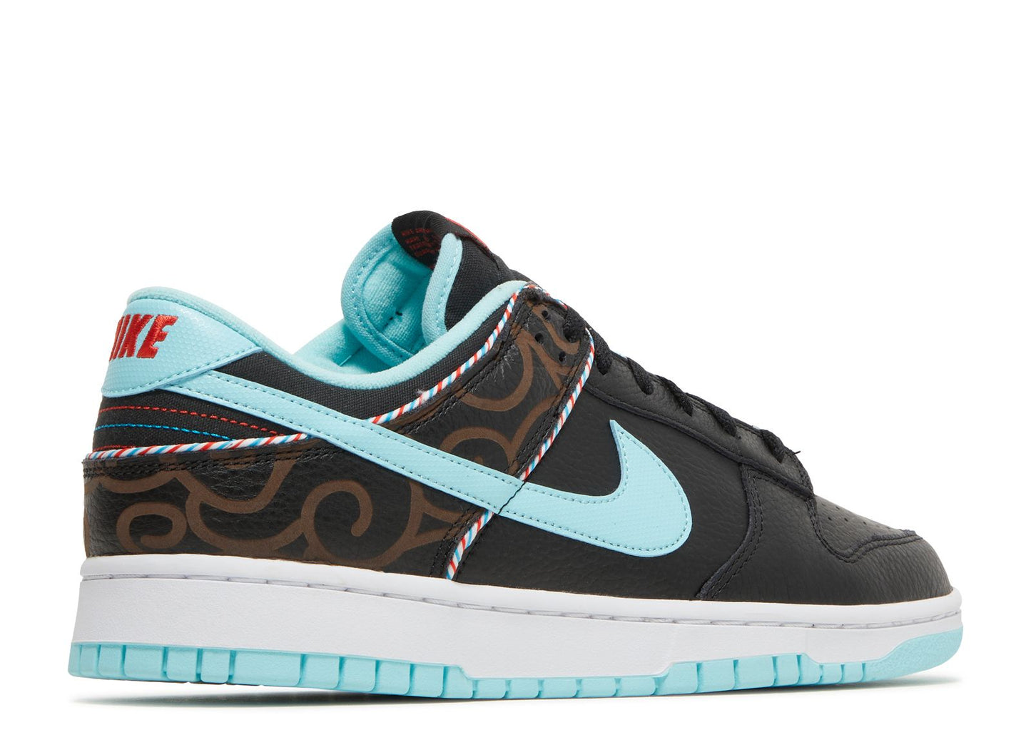 Nike Dunk Low SE Barber Shop Black