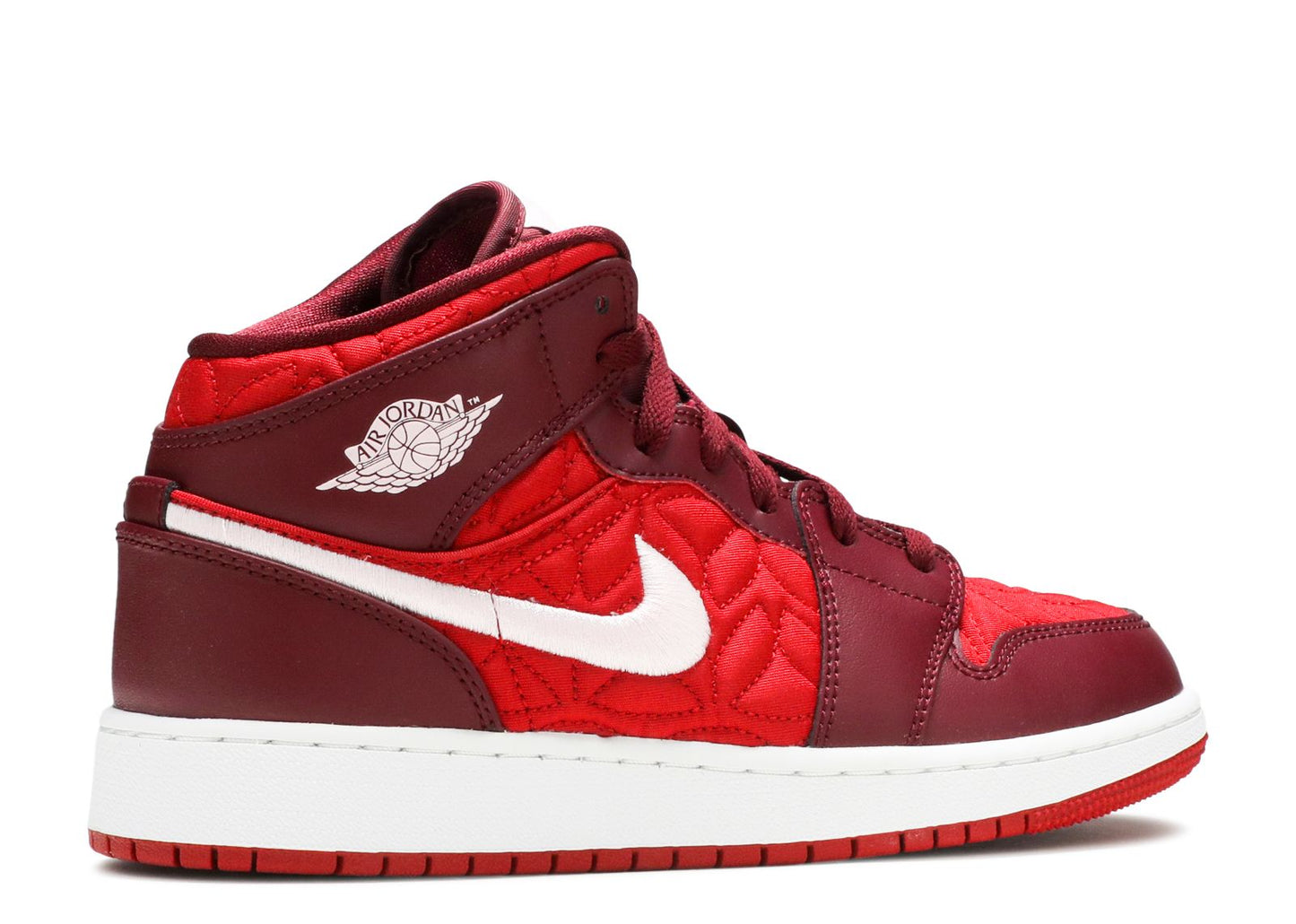 Air Jordan 1 Mid SE Red Quilt