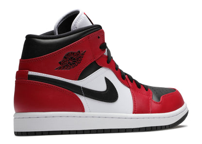 Air Jordan 1 Mid Chicago Black Toe