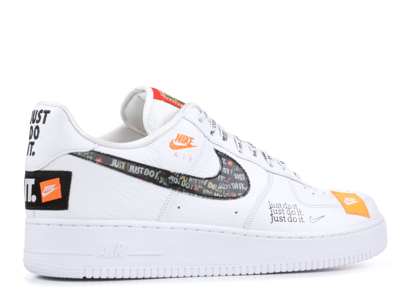 Air Force 1 Just Do It Total White