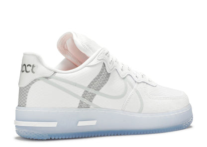 Air Force 1 React White Ice Light Bone