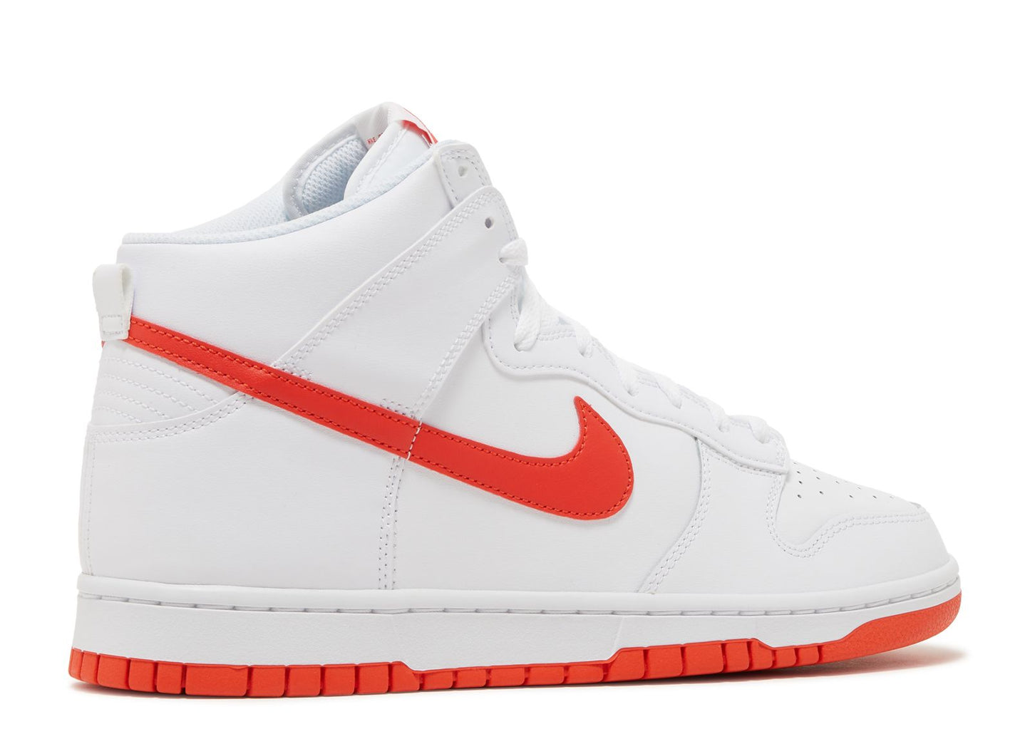 Nike Dunk High White Picante Red