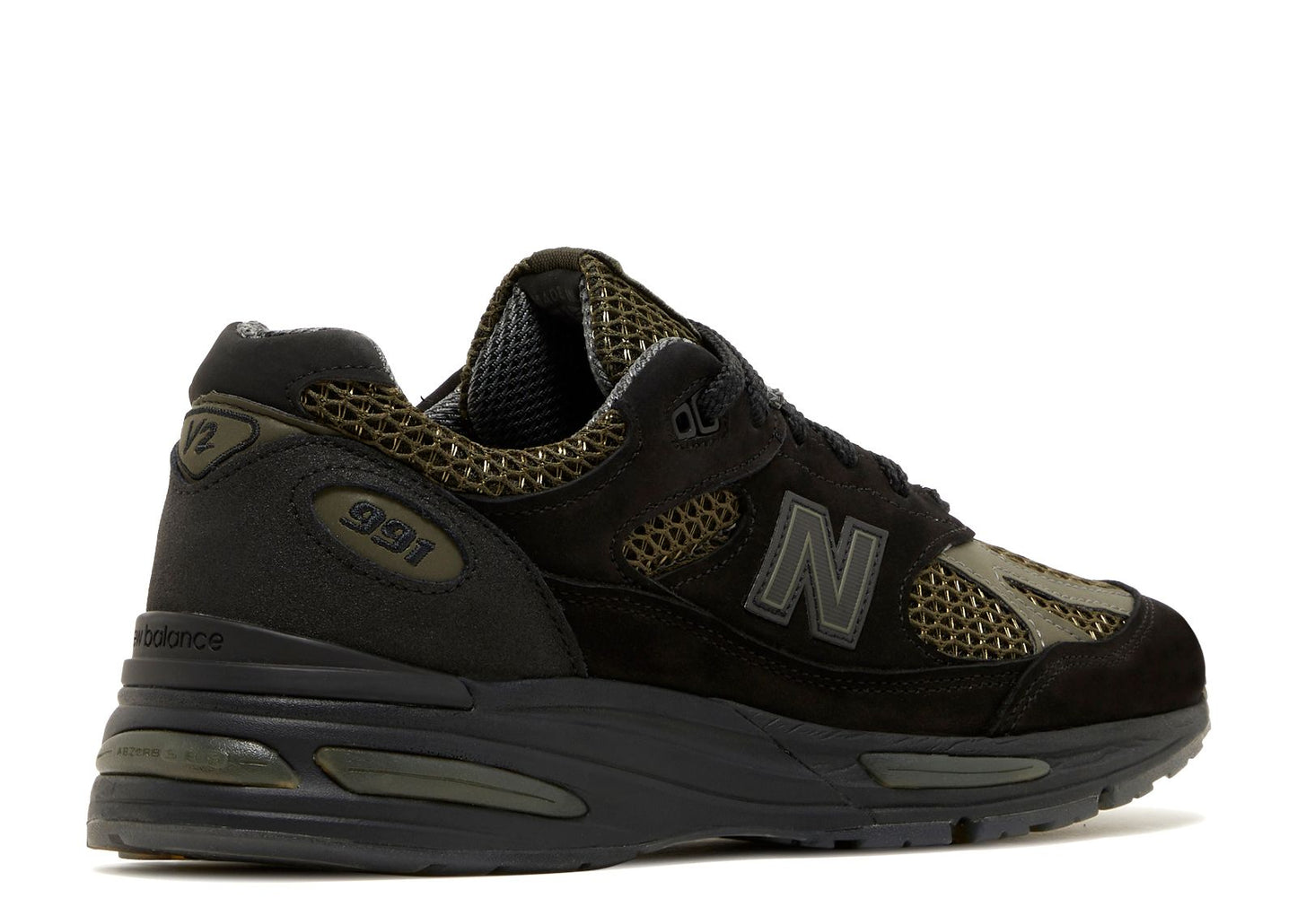 New Balance 991v2 MiUK Stone Island Black