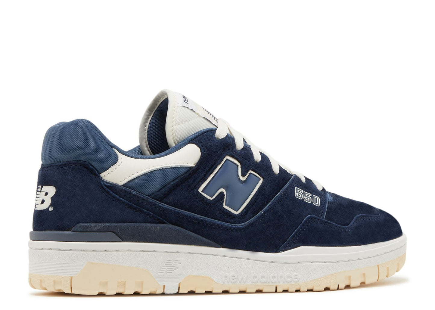 New Balance 550 Natural Indigo Suede