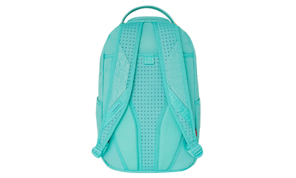 SPRAYGROUND AQUA EMBOSSED GRAFFITI DLXSV BACKPACK