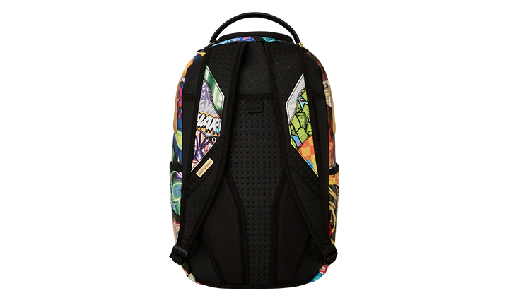 SPRAYGROUND 15 YEARS GOLD AND SPLICED DLXSV BACKPACK