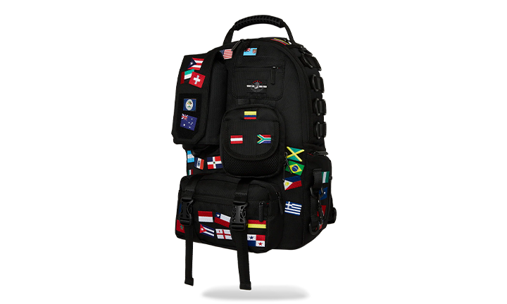SPRAYGROUND JAMES FLAGS SPECIAL OPS CARGO BACKPACK