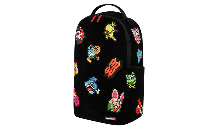 SPRAYGROUND ALL VELCRO SHARK GANG DLX-SPECIAL BACKPACK