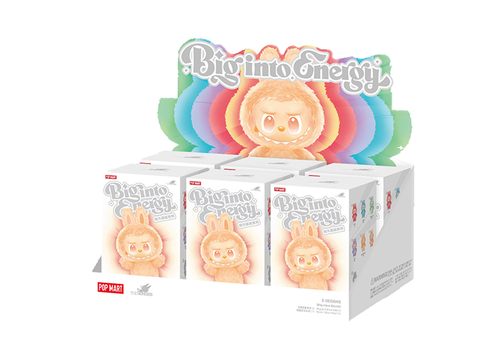 LABUBU - The Monsters Big into Energy Series-Vinyl Plush Pendant Blind Box - 6 PACK