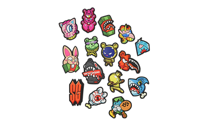 SPRAYGROUND ALL VELCRO SHARK GANG DLX-SPECIAL BACKPACK