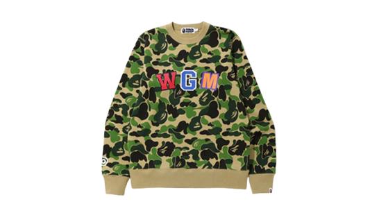 ABC Camo Shark Crewneck