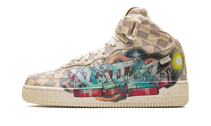 Air Force 1 Mid Louis Vuitton Graffiti