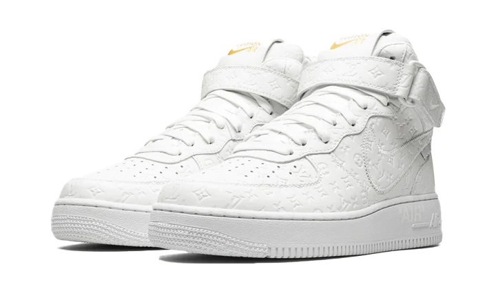 Air Force 1 Mid Louis Vuitton White