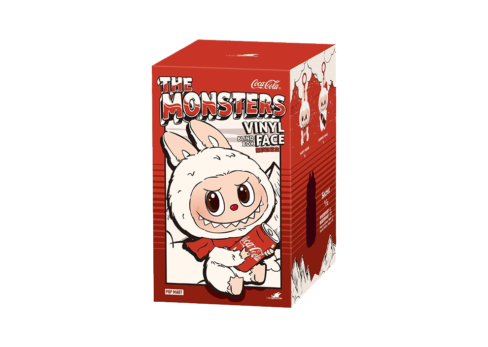 LABUBU - THE MONSTERS COCA-COLA SERIES - Vinyl Face Blind Box - SINGLE PACK