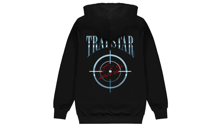 Trapstar Watch Your Back Hoodie Black