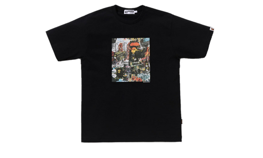 Bape Tee Flyer Pattern Print