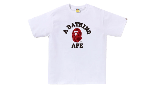 Bape Tee Color Camo College White