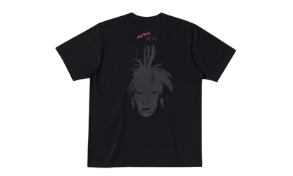 KAWS x Uniqlo Warhol UT Graphic T-Shirt Black Red