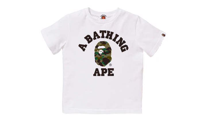 Bape Tee 1st Camo College Grey