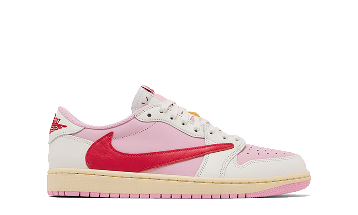 Jordan 1 Retro Low OG SP Travis Scott Sail Tropical Pink