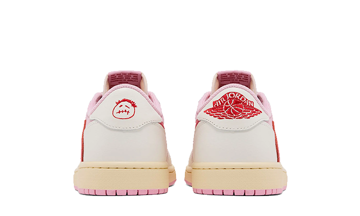 Jordan 1 Retro Low OG SP Travis Scott Sail Tropical Pink