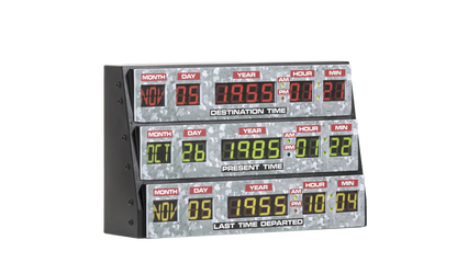 Back To The Future 3D Desk Lamp / Wall Light