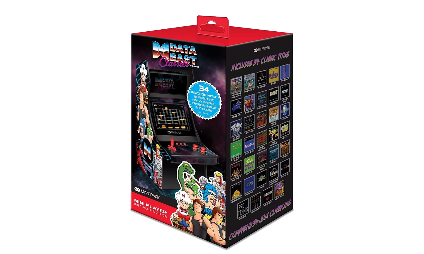 My Arcade Gaming Data East Hits 10 In Retro Mini Portable Machine