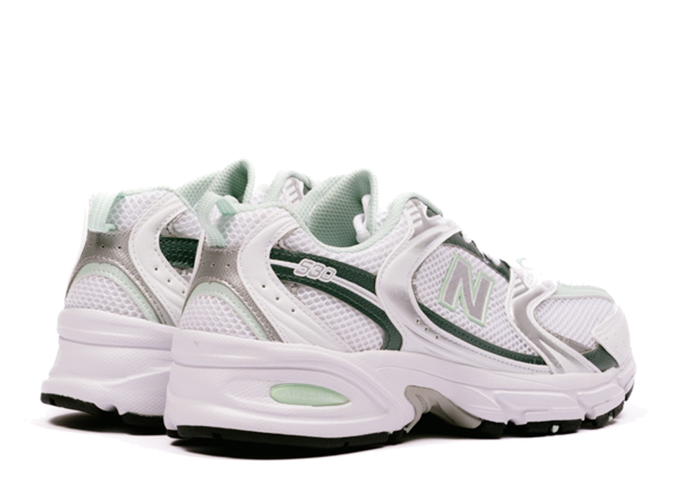 New Balance 530 White New Spruce