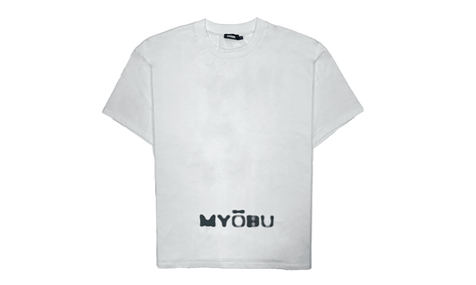 MYOBU BARCODE WHITE T-SHIRT