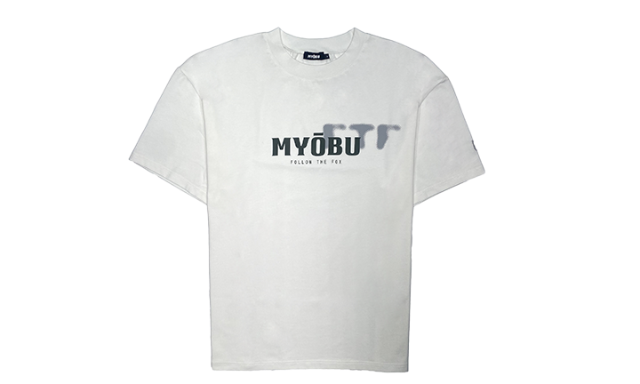 MYOBU GRAFFITI WHITE T-SHIRT