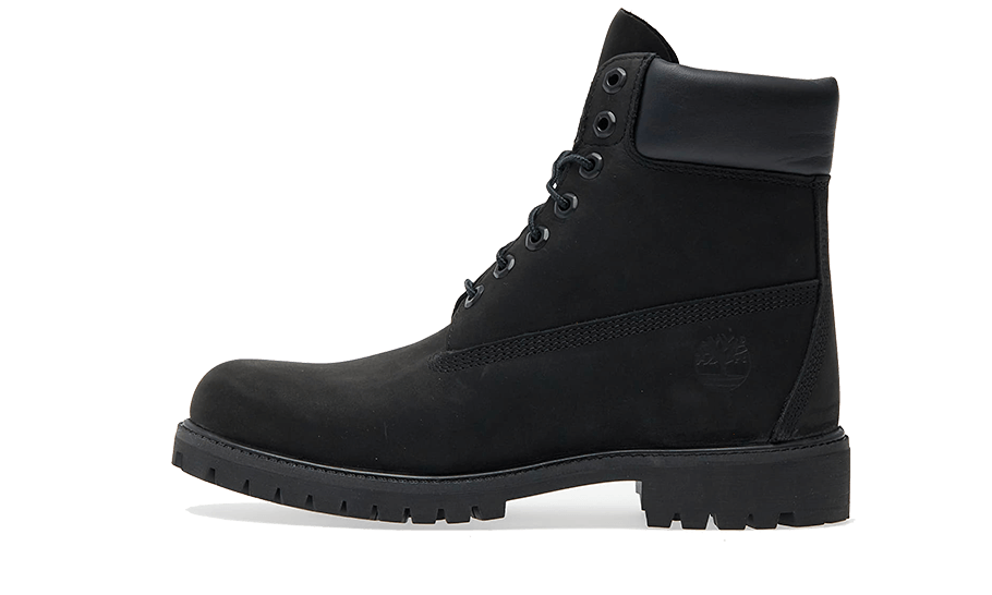 6" Premium Waterproof Boot Black Nubuck