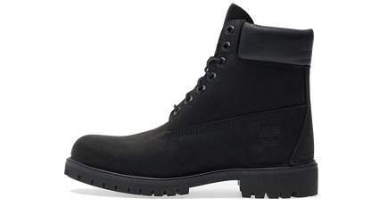 6" Premium Waterproof Boot Black Nubuck